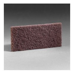 3M 8541 Doodlebug Brown Scrub 'n Strip Pad 4.625 in x 10 in 5/box - Micro Parts & Supplies, Inc.