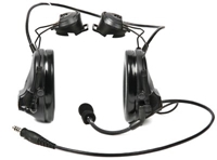 3M Peltor(TM) SINGLE COMM SWAT- TAC III ARC Headset - Covert Black MT17H682P3AD-47 SV, 1/case