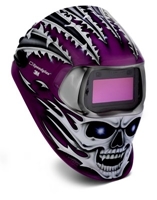 3M Speedglas(TM) Raging Skull Welding Helmet 100 with Auto-Darkening Filter 100V 07-0012-31RS, Welding Safety, Shades 8-12 1/Case