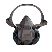 3M Rugged Comfort Half Facepiece Reusable Respirator 6501 / 49487 Small, 10/CS