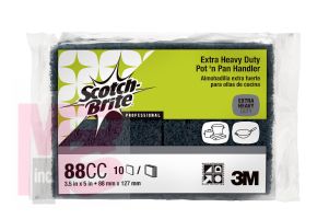 3M Scotch-Brite(TM)ExtraHeavyDutyPot'nPanHandler88CC,3.5 in x5 in