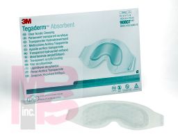 3M Tegaderm(TM) Absorbent Clear Acrylic Dressing, Sacral Design 90807