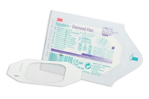 3M Tegaderm(TM) Diamond Pattern Film Dressing 1684