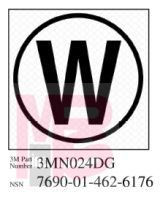 3M 3MN024DG Diamond Grade Damage Control Sign "Cir William" 2 in x 2 in - Micro Parts & Supplies, Inc.