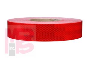3M Diamond Grade Conspicuity Marking 983-72 ES Red  2 in x 4.5 in each