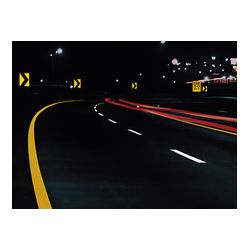 3M Stamark Extended Season Wet Reflective Tape A380WR-ES White, 6 in x 100 yd, 1 per carton