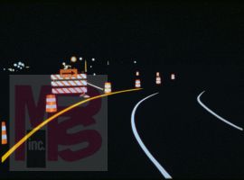 3M Stamark(TM) Wet Reflective Removable Tape Series A711 Yellow, 4 in x 120 yd, 1 per carton