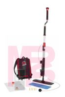 3M Scotch-Brite Professional 2-in-1 Flat Mop & Backpack Finish Applicator Kit  Ergonomic Handle