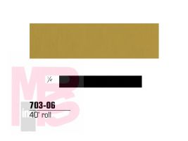 3M Scotchcal(TM) Striping Tape 70306, Buckskin, 1/4 in x 40 ft