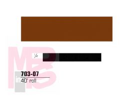 3M 70307 Scotchcal Striping Tape Brown 1/4 in x 40 ft - Micro Parts & Supplies, Inc.