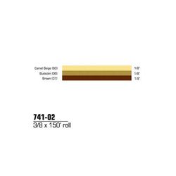 3M 74102 Scotchcal Tri-Tone Striping Tape 74102 Camel Beige/Buckskin/Brown - Micro Parts & Supplies, Inc.