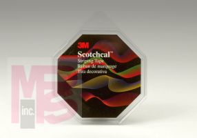 3M Scotchcal(TM) Duo-Tone Striping Tape 74624, Black/Light Gold Metallic