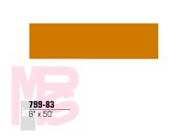 3M 79983 Scotchlite Reflective Striping Tape Gold 6 in x 50 ft - Micro Parts & Supplies, Inc.