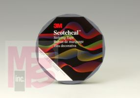 3M Scotchcal(TM) Paint Break Striping Tape 73810, Burgundy/Silver Metallic
