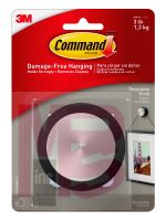 3M Command Decorative Knob Round  17054BN-ES