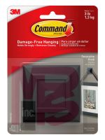 3M Command Decorative Knob Square  17055S-ES