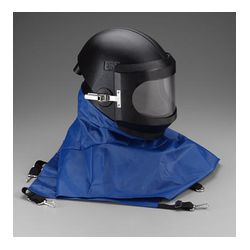 3M W-8100B Whitecap(TM) Abrasive Blasting Helmet Assembly Black - Micro Parts & Supplies, Inc.