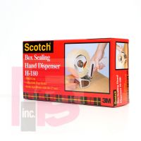 3M H180-6perCase Scotch Box Sealing Tape Dispenser 2 in - Micro Parts & Supplies, Inc.