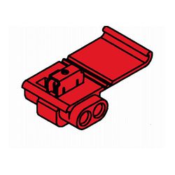 3M 557-BULK Scotchlok Electrical IDC Pigtail Self-Stripping Moisture Resistant and Flame Retardant Red - Micro Parts & Supplies, Inc.