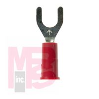 3M MVU18-10FLK Scotchlok Locking Fork Vinyl Insulated Butted Seam  - Micro Parts & Supplies, Inc.