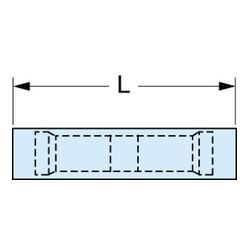 3M MNG14BCK Scotchlok Butt Connector Nylon Insulated w/Insulation Grip  - Micro Parts & Supplies, Inc.