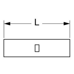 3M M10BCK Scotchlok Butt Connector Non-Insulated Seamless  - Micro Parts & Supplies, Inc.