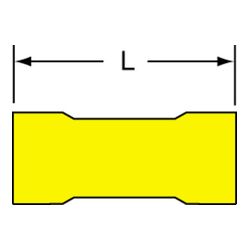 3M MVU10PCK Scotchlok Parallel Connector Vinyl Insulated Butted Seam - Micro Parts & Supplies, Inc.
