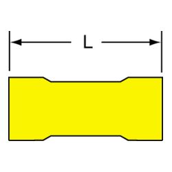 3M MVU10PCK Scotchlok Parallel Connector Vinyl Insulated Butted Seam - Micro Parts & Supplies, Inc.