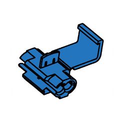 3M 560B-BOX Scotchlok Electrical IDC Double Run or Tap Flame Retardant Blue 18-16 AWG (solid/stranded) - Micro Parts & Supplies, Inc.