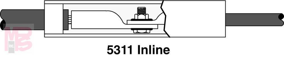 3M 5312 Motor Lead Pigtail Splice 1 kV 1-Hole Lug Connection 2-1/0 AWG (feeder) 4-1/0 AWG (motor lead) - Micro Parts & Supplies, Inc.