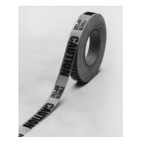 3M 1" x 48 YDS "CAUTION FIBER OPTIC" Warning Label Roll 5016-FO