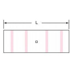 3M Scotchlok Large Gauge Butt Connector, Copper Non Insulated Seamless MC1/0BCX, 1/0 AWG