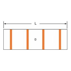 3M Scotchlok Large Gauge Butt Connector, Copper Non Insulated Seamless MC3/0BCX, 3/0 AWG