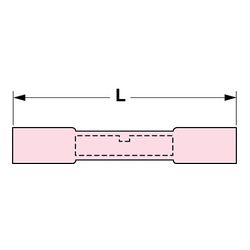 3M MH18BCK Scotchlok Butt Connector Heat Shrink Seamless  - Micro Parts & Supplies, Inc.