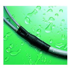 3M Thin-Wall Flexible Polyolefin Adhesive-Lined Tubing EPS-300-1-Black, 1 in x 6 in pieces, 8 per bag, 10 per case