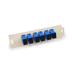 3M 8406-CS SC SM Plate 6 Port with Couplings - Micro Parts & Supplies, Inc.
