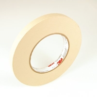 3M Crepe Paper Electrical Tape 16, 1 in x 60 yd (25.40 mm x 55 m), 36 per case