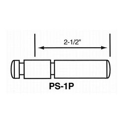 3M PS-1P-B PanelSafe 1 Way Pin - Micro Parts & Supplies, Inc.