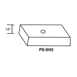 3M PS-SH3 PanelSafe Shim 1/2 inch - Micro Parts & Supplies, Inc.