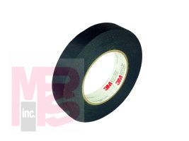 3M Acetate Cloth Tape 11  Black  23.75 in x 72 yd