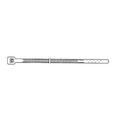 3M Miniature Cable Tie 53172, Natural, 8 in, 100 per bag