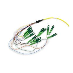 3M 0-00-51115-32318-8 SC/APC Jacketed Ribbon Fanout 8 fiber - Micro Parts & Supplies, Inc.