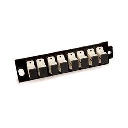 3M 0-00-51115-53610-6 SC MM Plate 8 Port with Couplings Black - Micro Parts & Supplies, Inc.