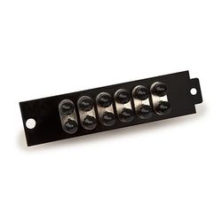 3M 8412BK-TM ST MM Plate 12 Port with Couplings Black - Micro Parts & Supplies, Inc.