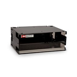 3M 8425BK Fiber Distribution Unit Rack Mount 72 Port Black - Micro Parts & Supplies, Inc.