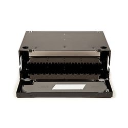 3M 8425BK-BPL Fiber Distribution Unit Rack Mount 72 Port with Splice Tray Black - Micro Parts & Supplies, Inc.