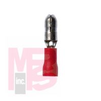 3M MVU18-180DMK-A Scotchlok Male Disconnect Vinyl Insulated Butted Seam Bullet Style  - Micro Parts & Supplies, Inc.
