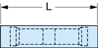 3M MNG14BCMX-A Scotchlok Butt Connector Nylon Insulated Grease Filled - Micro Parts & Supplies, Inc.