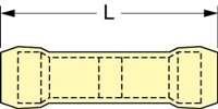 3M MNG10BCMX-A Scotchlok Butt Connector Nylon Insulated Grease filled - Micro Parts & Supplies, Inc.