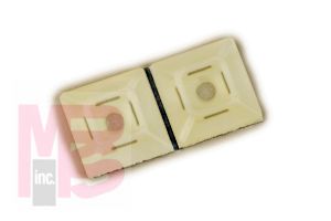 3M CTB75X75BKA-C Cable Tie Mounting Base 4-way Adhesive Mount - Micro Parts & Supplies, Inc.